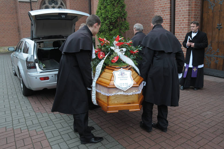 Pogrzeb Kazimierza Świtonia w Katowicach