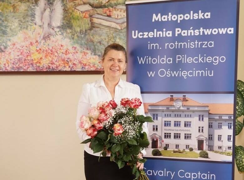 Dr Sonia Grychtoł po raz pierwszy na funkcję rektora Małopolskiej Uczelni Państwowej w Oświęcimiu wybrana została w 2020 roku