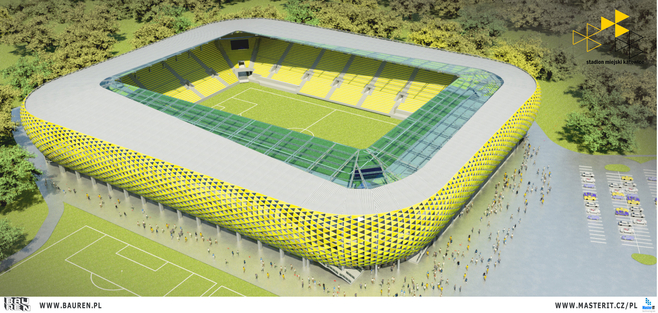 Katowice budują nowy stadion GKS! Projekt architektoniczny w tym roku. Na początek jest 2,3 mln zł