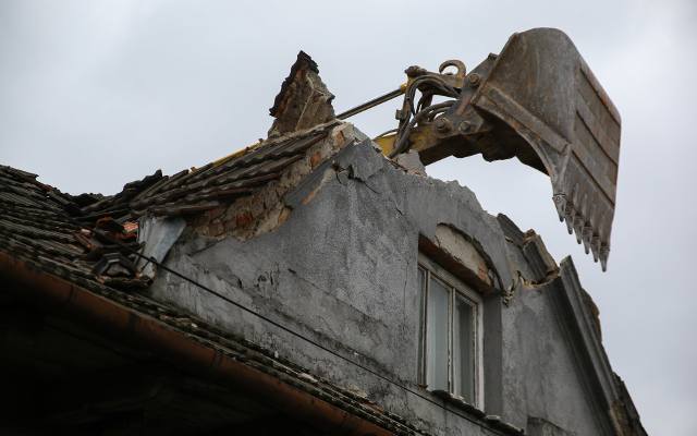 Wielkie wyburzanie domów w Krakowie. Trwa przebudowa al. 29 Listopada [ZDJĘCIA] 28.02.2021
