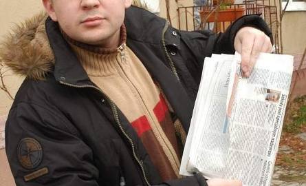 - Gazety bez kuponów można było kupić w czwartek w iłżeckich kioskach - pokazuje Przemysław Burek.