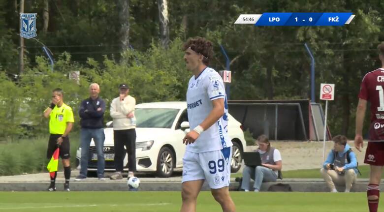Zapis transmisji sparingu Lech Poznań - FK Zeleziarne Podbrezova