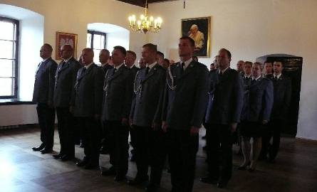 Uroczystość z okazji Święta Policji odbyła się w sandomierskim ratuszu.
