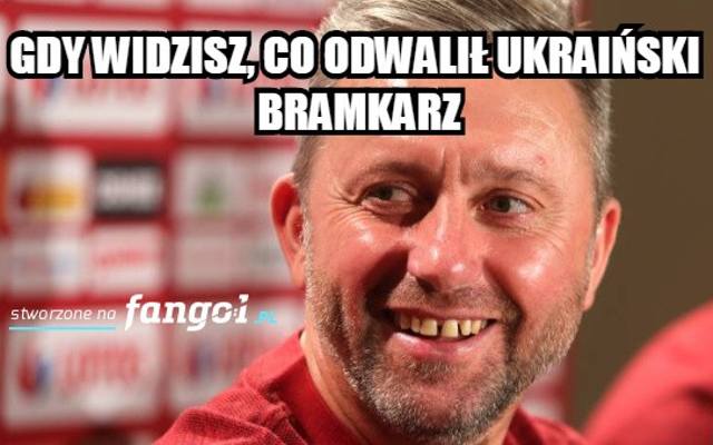 Memy po meczu Polska - Ukraina 2:0. Internet się śmieje z kiksu ukraińskiego bramkarza