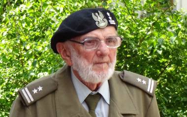 Podpułkownik Henryk Czech (Śmigły) - jeden z ostatnich żyjących żołnierzy biorący udział w rozbiciu kieleckiego więzienia.