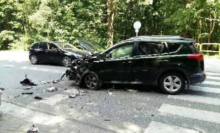 Wypadek pod Bydgoszczą w kierunku Koszalina. Utrudnienia na drodze
