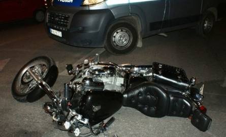 Okoliczności wypadku ustalają łomżyńscy policjanci.
