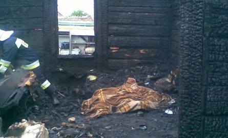 Kobieta spłonęła w swoim domu (zdjęcia)
