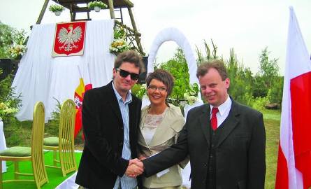 Od lewej: Kuba Wojewódzki, Edyta Dorsz i Eugeniusz Gołembiewski
