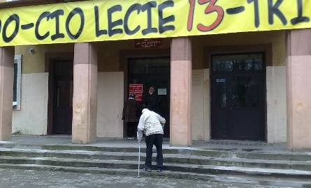 Frekwencja głosujących w PSP 13 przy ulicy Sienkiewicza w Radomiu jest niska.