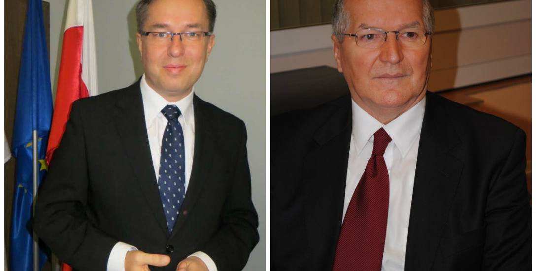 Jeśli zmiany proponowane przez PiS wejdą w życie, w kolejnych wyborach nie będa mogli wystartować prezydent Piły Piotr Głowski (z lewej) oraz prezydent