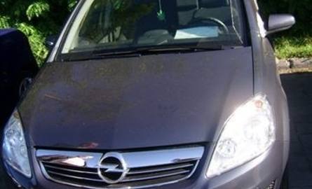 Opel Zafira, 2008 r. 1,7 CDTI, ABS, centralny zamek, elektryczne szyby i lusterka, immobiliser, klimatyzacja, kontrola trakcji, 8x airbag, tempomat,