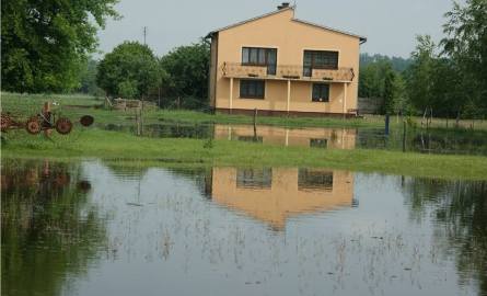 W Budach Brankowskich zalane są łąki. Wysokiej wody boją się mieszkańcy domów położonych najbliżej rzeki.