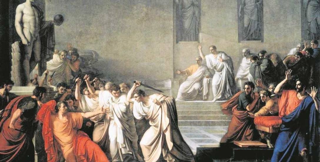 Śmierć Juliusza Cezara, Vincenzo Camuccini, 1798