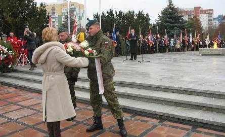Uroczystości patriotyczne pod Pomnikiem Dzieci Głogowskich