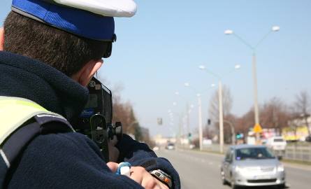 Policjanci prowadzili akcję z wykorzystaniem videorejestratorów i ręcznych mierników prędkości.
