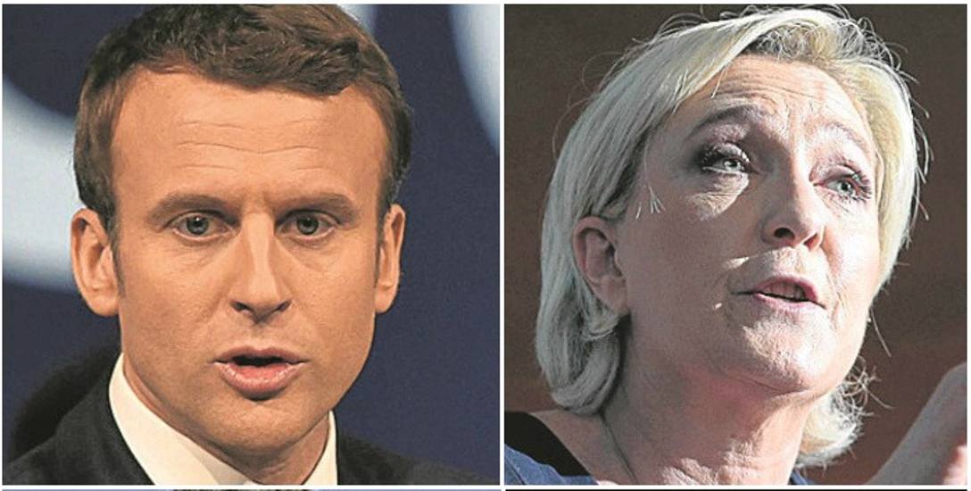 Emmanuel Macron/ Marine Le Pen/ Francois Fillon/ Jean-Luc Melenchon