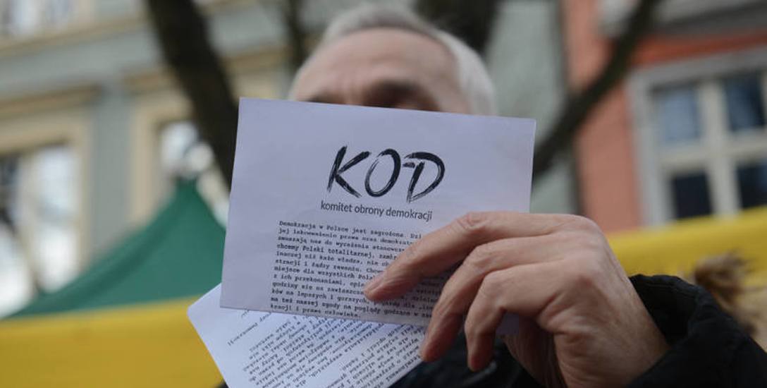 To już druga manifestacja KOD-u w Gorzowie