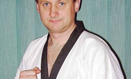 Dariusz Skiba, trener taekwondo ULKS Borne Sulinowo.