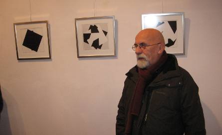 Aleksander Olszewski sfinalizował tę wystawą swój jubileusz 40 - lecia pracy twórczej.