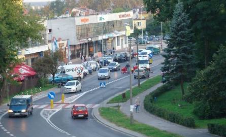 Potrącenie rowerzysty na ulicy Poniatowskiego w Stalowej Woli 
