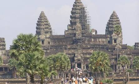 Angkor Wat - cud świata. Jedna z najwspanialszych świątyń.