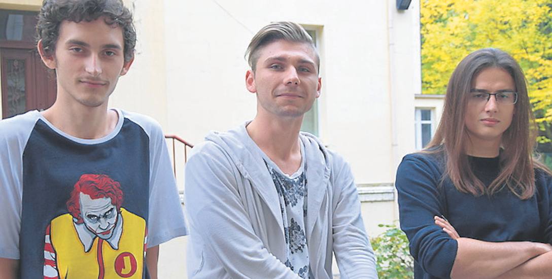Gracjan Matysik, Vadim Szymański, Kamil Nowakowski tworzą zespół Nailed Within.