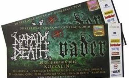 Generacja 2010: wejściówki na koncert Napalm Death i Vader rozdane