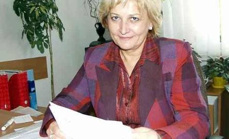 Teresa Mycek, administratorka hotelu Spółdzielni "Siarkowiec".