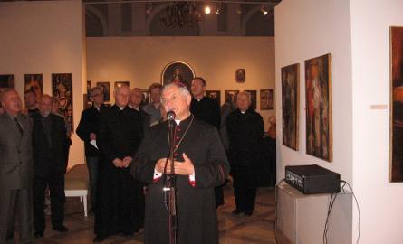 - Mogę tylko podziękować muzeum że przypomniało twórczość księdza Władysława Paciaka, wielkiego artysty – mówił biskup radomski, Henryk Tomasik
