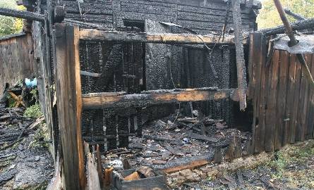 Płonęły domy w gminie Bieliny. Zostały zgliszcza
