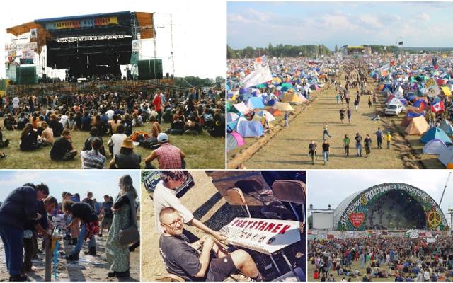 Pol'and'Rock Festival 2024 blisko. To już 30 edycja!. A tak wyglądały kiedyś Przystanki Woodstock! Archiwalne zdjęcia