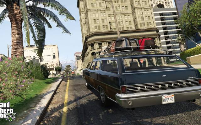 Grand Theft Auto V: Prawdziwi gangsterzy i 15 psów