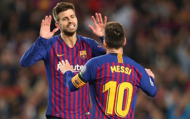 Messi odchodząc z Barcelony, zostawił wiadomość Pique. Napisał tylko jedno słowo