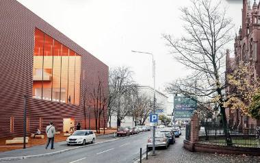 W poniedziałek 20 czerwca wmurowano kamień węgielny pod budowę nowego budynku Akademii Muzycznej im. Karola Szymanowskiego w Katowicach. Tak będzie wyglądałZobacz