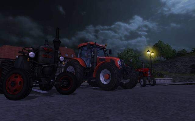 Farming Simulator 2013: Dodatek Ursus. Traktory wyjeżdżają na pole