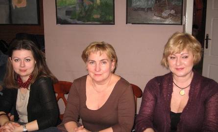 Jury patrzyło uważnie: od lewej:Małgorzata Zarychta - Mlynarczyk, Iwona Pieniążek i Izabela Brejtkop