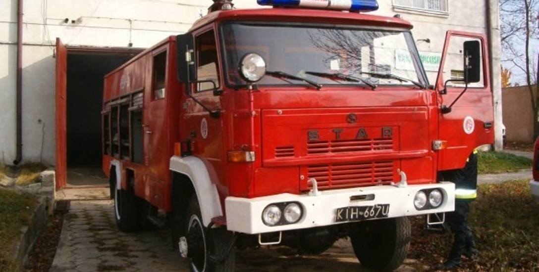 Wysłużony „Kubuś” skończył wieloletnią służbę w straży pożarnej.