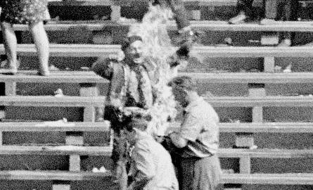 Samospalenie Ryszarda Siwca na trybunach 8 września 1968.