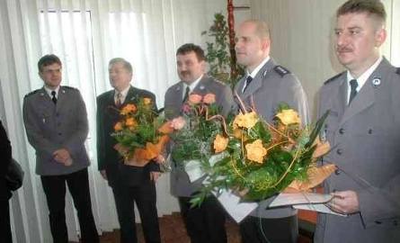 Pierwszy z prawej Rafał Wereszczak, kolejno Michał Domaradzki, Paweł Żak.