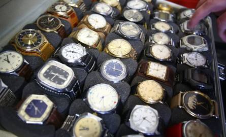 W kolekcji znajdują się głównie rosyjskie zegarki.