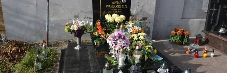Znani i lubiani, spoczywający na cmentarzach w Żaganiu i Szprotawie. Anna Wołoszyn spoczywa na cmentarzu Na górce w Żaganiu