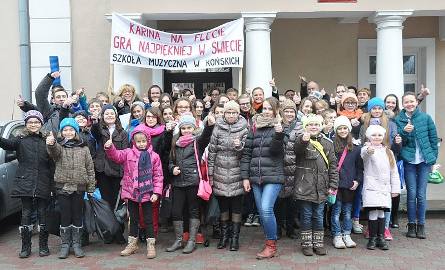 Na finał do Warszawy pojechali uczniowie i nauczyciele ze szkoły Muzycznej w Końskich