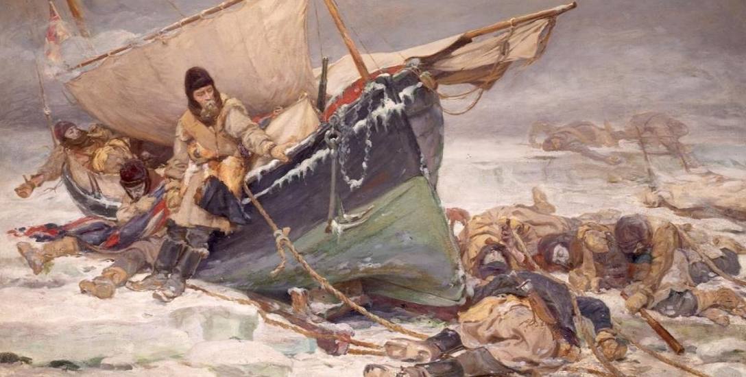 Śmierć członków wyprawy kapitana Franklina usiłujących dotrzeć do wybrzeża