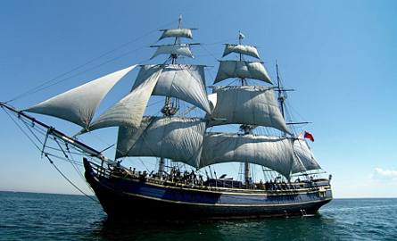 Legendarny żaglowiec Bounty na Sail Świnoujście 2011!