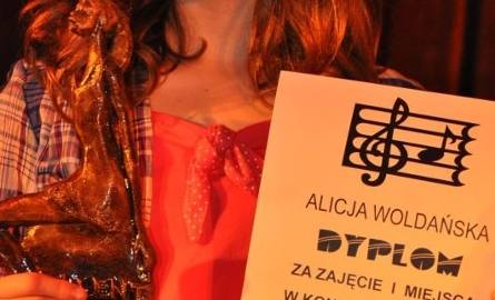 Alicja Woldańska – zwyciężczyni w najmłodszej kategorii wiekowej
