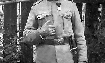 Dziadek, Józef Cielecki w mundurze austriackim.