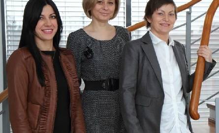 Zarząd Fundacji Jesteśmy Blisko: (od lewej) Iwona Dobosz – prezes, Katarzyna Kusa – wiceprezes, Małgorzata Wypychewicz – przewodnicząca Rady Fundacji