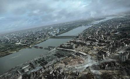 To był straszliwy widok! Wymarła Warszawa w gruzach... (video, zdjęcia)