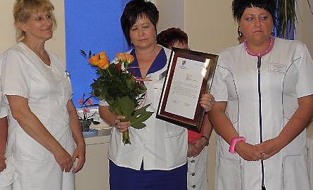 Brodnickie pielęgniarki z medalem